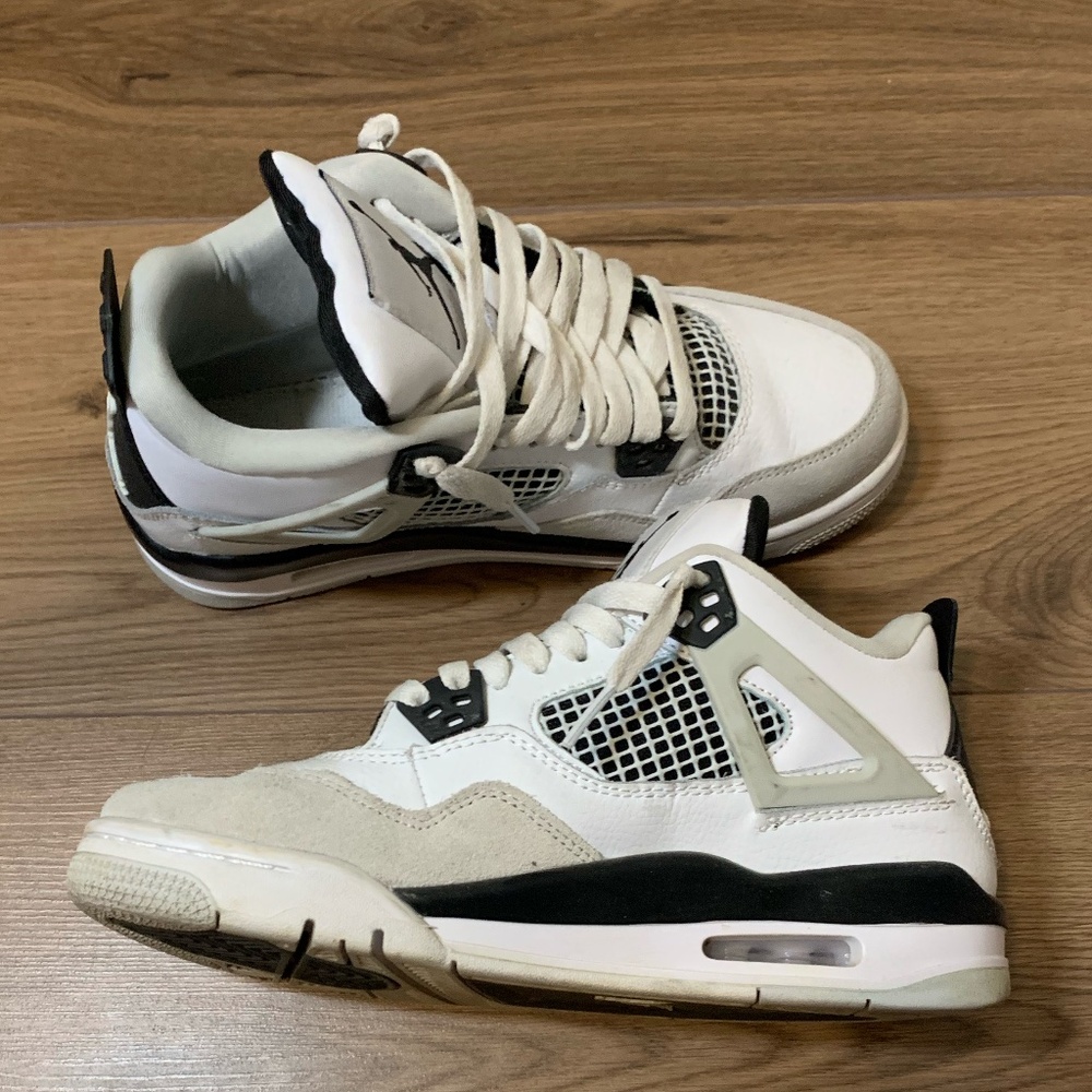 jordan 4 military black womens 7.5 - Picture 5 of 5